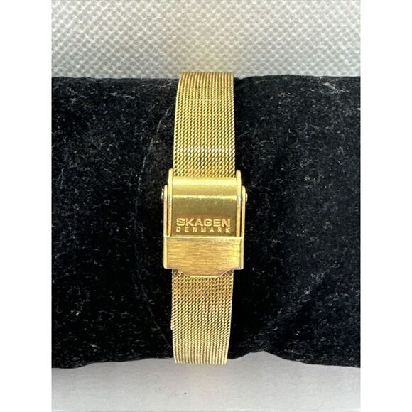 Skagen 158SGG Women\'s Gold Stainless Steel Analog Dial Quartz Watch AEA263 main image 4